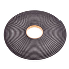 Sponge Neoprene Stripping W/Adhesive 1/2in Wide X 1/4in Thick X 37.5ft Long