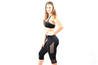 ActiveWear Black/Bottoms With Mesh - Style 8601031
