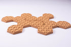 Trivet, Hexa, 7.87X.393, 2 Piece Molded Set