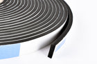 Sponge Neoprene Stripping W/Adhesive 3/4in Wide X 1/4in Thick X 37.5ft Long