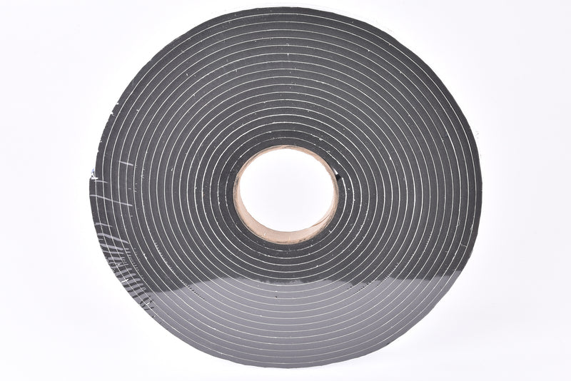 Sponge Neoprene Stripping W/Adhesive 3/4in Wide X 1/4in Thick X 37.5ft Long