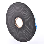 Sponge Neoprene Stripping W/Adhesive 1/2in Wide X 3/8in Thick X 25ft Long