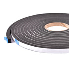 Sponge Neoprene Stripping W/Adhesive 1/2in Wide X 3/8in Thick X 25ft Long