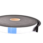 Sponge Neoprene Stripping, W/Adhesive, 1-1/2in Wide X 1/2in Thick X 25ft Long