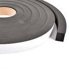 Sponge Neoprene Stripping W/Adhesive 1-1/4in Wide X 1in Thick X 15ft Long