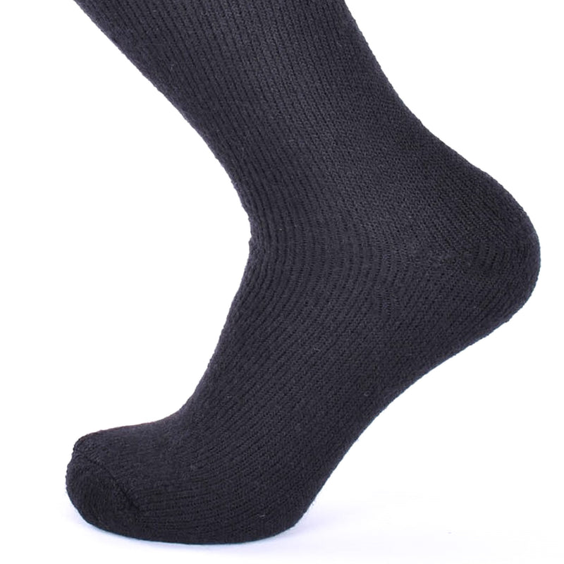 Duray Thermal Black Wool Socks
