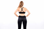 ActiveWear Black/Bottoms With Mesh - Style 8601031