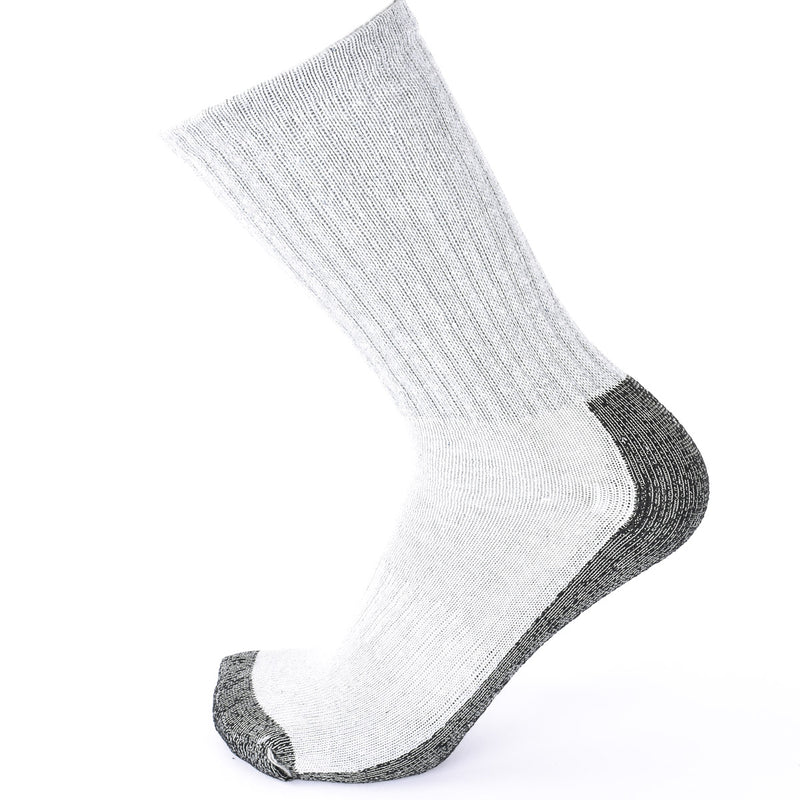 Mens Workmate Socks, Grey, Black, Cotton, polyester 