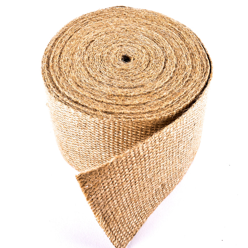 Plain Jute Webbing 3.25 inches x 10 yards - 2 pack