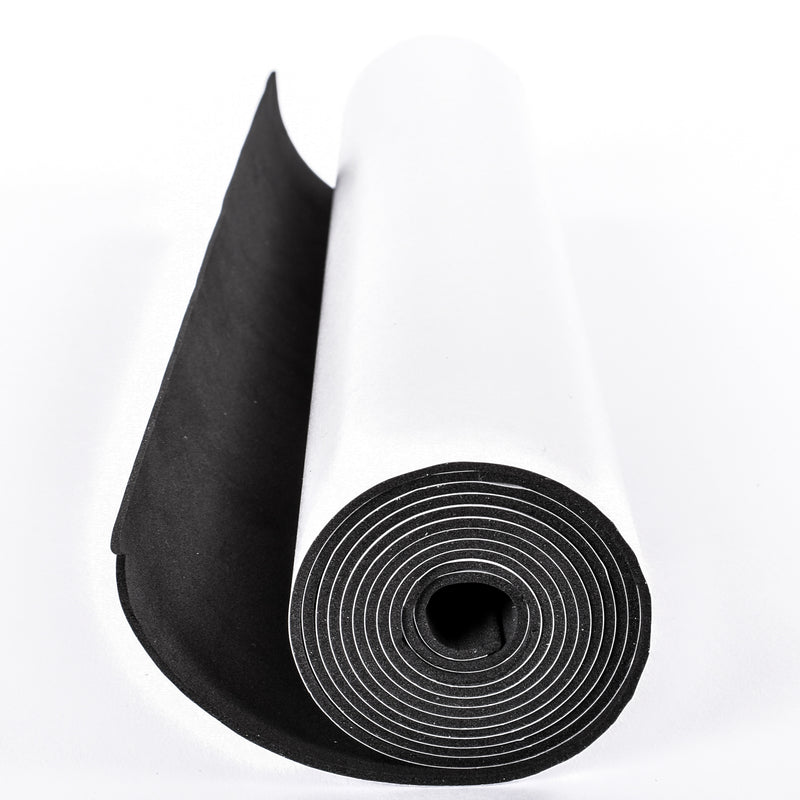 Sponge Neoprene W/Adhesive 54in Wide X 1/16in Thick X 28Ft Long