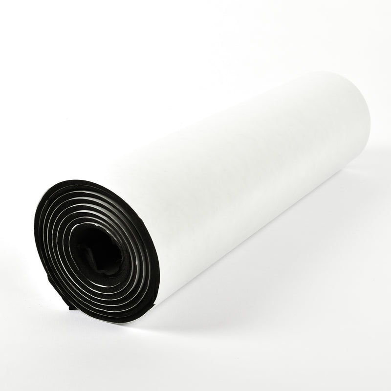 Sponge Neoprene W/Adhesive 54in Wide X 1/8in Thick X 20Ft Long