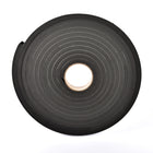 Sponge Neoprene Stripping, W/Adhesive, 1-1/2in Wide X 1/2in Thick X 25ft Long