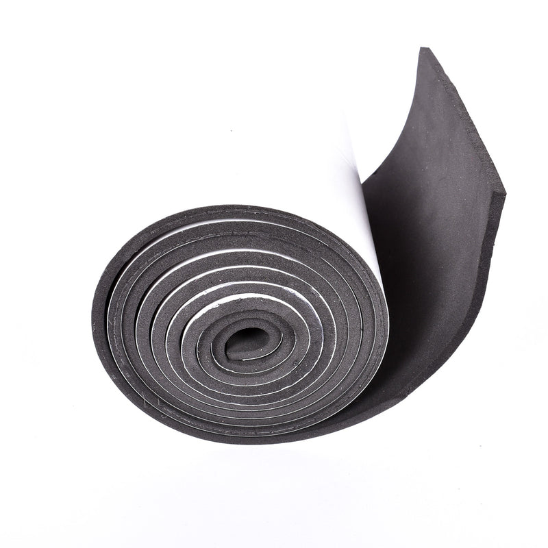 Sponge Neoprene Roll with Adhesive 1/8 inch thick