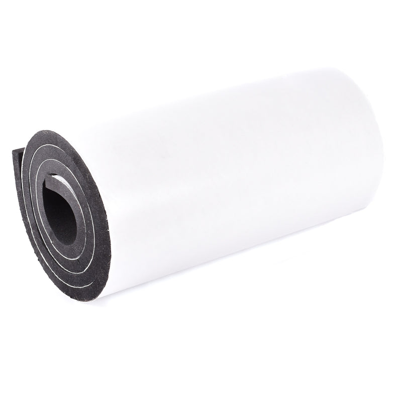 Sponge Neoprene Roll with Adhesive 12 inch wide, 1/2 inch thick